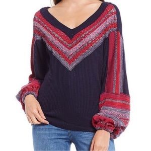 Free People Copenhagen Knit Thermal Top